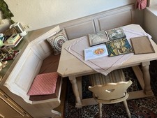 Holz sitzgruppe inkl gebraucht kaufen  Au i.d.Hallertau