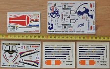Lot decals peugeot d'occasion  Bourbon-Lancy