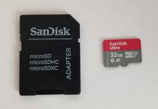 CARTÃO DE MEMÓRIA SANDISK MICRO SD 32GB ULTRA CLASS 10 A1 TF comprar usado  Enviando para Brazil