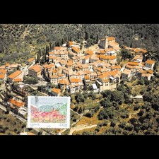 Coaraze vue aérienne d'occasion  Crécy-la-Chapelle