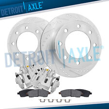 Rear drilled rotors for sale  Detroit