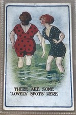 Comic postcard lovely for sale  WORTHING
