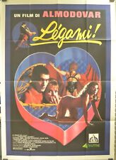 ATAME! POSTER DO FILME PEDRO ALMODÓVAR ANTONIO BANDERAS VICTORIA ABRIL LOLES LEON, usado comprar usado  Enviando para Brazil