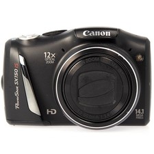Usado, Câmera Digital CANON PowerShot SX150 IS - 14.1MP / 12x / HD - Testada - Excelente comprar usado  Enviando para Brazil