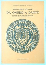 Omero dante scritti usato  Italia