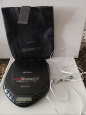 CD player portátil Sony Car Discman D-M805 / fones de ouvido, bolsa TESTADO funciona , usado comprar usado  Enviando para Brazil