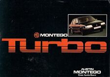 Montego turbo 1985 for sale  UK