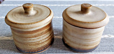 Pottery containers lids for sale  DERBY