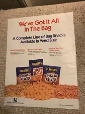Bolsa Giant 13-10 1/4” Plantadores Palitos de Batata Cheez Balls AD FLYER, usado comprar usado  Enviando para Brazil