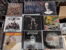 Usado, 126 Hard Rock , Glam, Hair Metal, Metal Cd Lot, Rarities At A Great Deal!  comprar usado  Enviando para Brazil