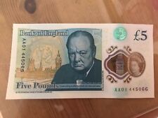 Five pound note for sale  NORTHAMPTON