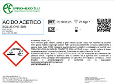 Acido acetico 25 usato  Petacciato