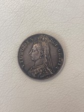 1887 silver half for sale  NOTTINGHAM
