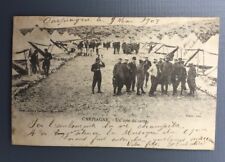 Cpa postcard camp d'occasion  Lavera