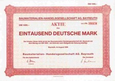 Baumaterialien handels 1990 gebraucht kaufen  Bayreuth