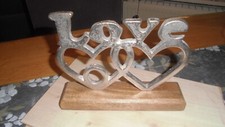 Love aufsteller metall gebraucht kaufen  Annweiler am Trifels