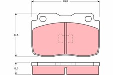 Trw gdb359 kit usato  Cassano Allo Ionio