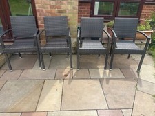 Rattan stackable outdoor for sale  HESSLE