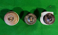 Interruptores elétricos vintage vítreos/baquelite/latão e um soquete de 2 ampères, usado comprar usado  Enviando para Brazil