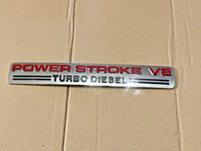Ford F250 F350, emblema Power Stroke V8 Turbo Diesel, emblema Ford OEM, usado comprar usado  Enviando para Brazil