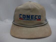 Coneco Equipment Czapka Vintage Przebarwiona Szara Sztruksowa Czapka Snapback Trucker na sprzedaż  Wysyłka do Poland