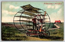 Postcard equevilleys aeroplane for sale  Bismarck