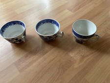 Willow pattern teacups for sale  GALASHIELS