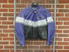 Alpinestars leather jacket for sale  CHELMSFORD