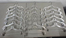 Lote 20 cabides de plástico acrílico vintage Lucite diamante starburst prisma cristal 16" comprar usado  Enviando para Brazil