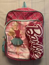 Mochila Barbie Rosa Brilhante Bolsa Escolar 2013 Mattel Rara Autêntica Meninas comprar usado  Enviando para Brazil