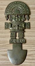 Brass peruvian inca for sale  La Mesa