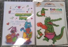 Geburtstagskarte krokodil fens gebraucht kaufen  Nauen