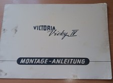 Montage anleitung victoria gebraucht kaufen  Gernsbach