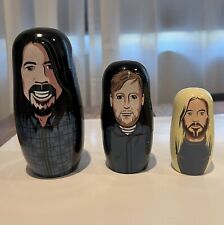 Huevos de anidación raros Foo Fighters muñecas rusas exhibición incluye Taylor segunda mano  Embacar hacia Argentina