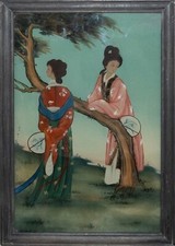 Antique chinese picture for sale  MORPETH