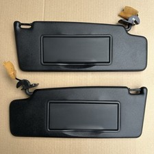 Conjunto de quebra sol preto usado para 95-02 VW Cabrio MK3 Jetta Golf GTI OEM 1Н0 857 551 comprar usado  Enviando para Brazil