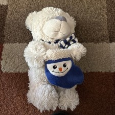 White teddy bear for sale  NEWPORT