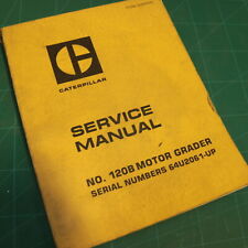 Manual de serviço de motoniveladora CAT Caterpillar 120B estrada 64U série 120 comprar usado  Enviando para Brazil