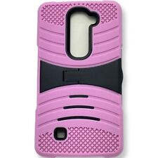 Atacado LG Volt 2, G4 Mini, C90 Armor Hybrid Stand Case (Rosa Quente) comprar usado  Enviando para Brazil