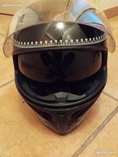 Casque moto lunnettes d'occasion  Mont-de-Marsan