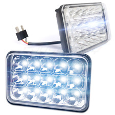 Feixe selado 4x6" Led Faros Hi/Lo compatível com Chevrolet S10 1995 1996 1997 Camiones comprar usado  Enviando para Brazil