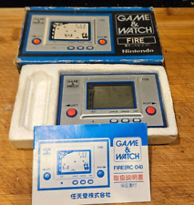 Fire Nintendo Game & Watch RC-04 raro com caixa original série prata comprar usado  Enviando para Brazil