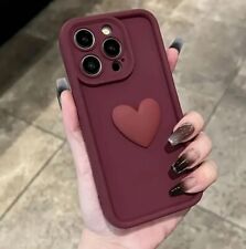 Capas para iPhone 16 15 14 13 12Max Plus ShookProof amor coração silicone TPU capa comprar usado  Enviando para Brazil