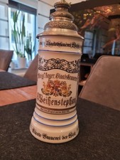Weihenstephan bierkrug zinndec gebraucht kaufen  Deggendorf