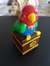 Figurine perroquet vintage d'occasion  Grand-Fort-Philippe