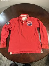 Usado, Rara Camisa Masculina Abercrombie & Fitch Média Antiga AF Manga Longa Polo Enorme BackHit comprar usado  Enviando para Brazil