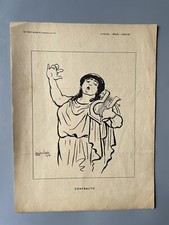 Louise ibels gravure d'occasion  Bordeaux-