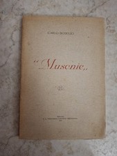 Carlo bosello musonie usato  Monza