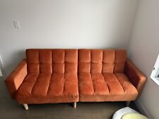 velvet sofa for sale  East Boston