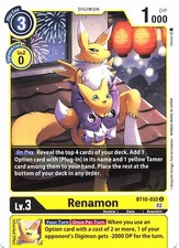 BT10-032 U Renamon  Digimon BT10-032 Digimon, usado comprar usado  Enviando para Brazil